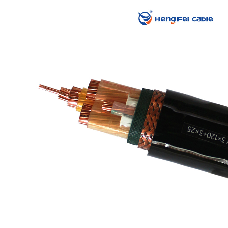 Frequency inverter control system power cable