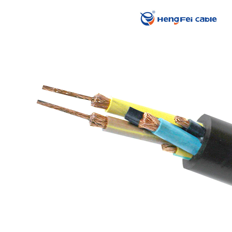 Submersible motor waterproof rubber sheath flexible cable