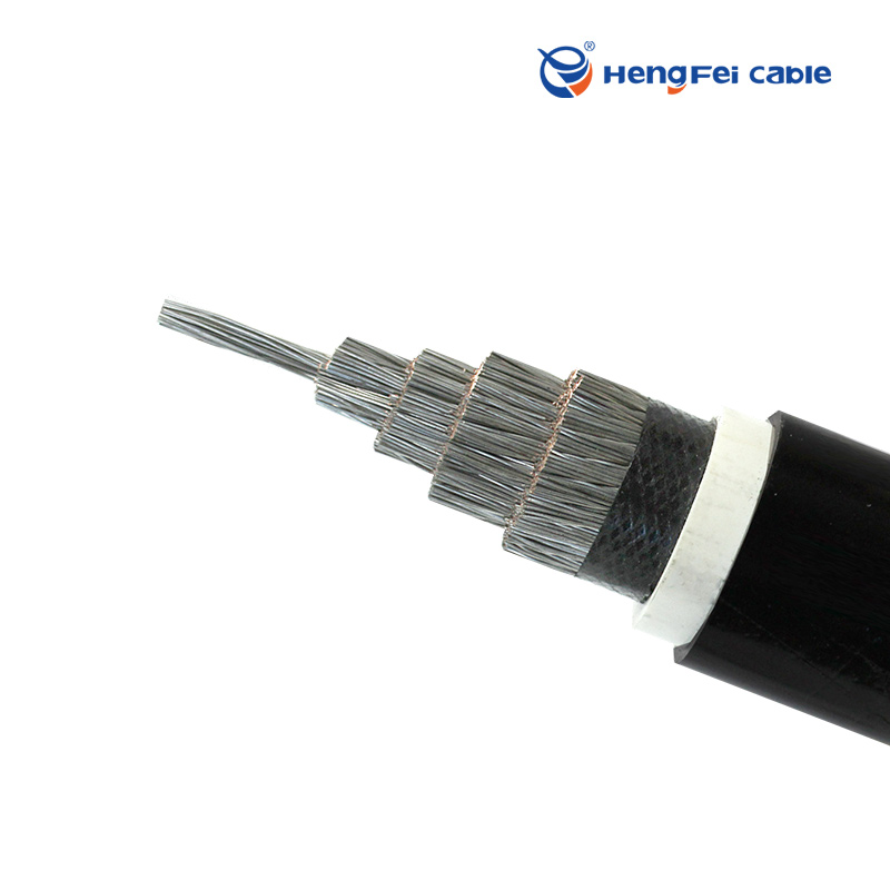 Offshore wind salt mist-resistant fluoropolymer cable
