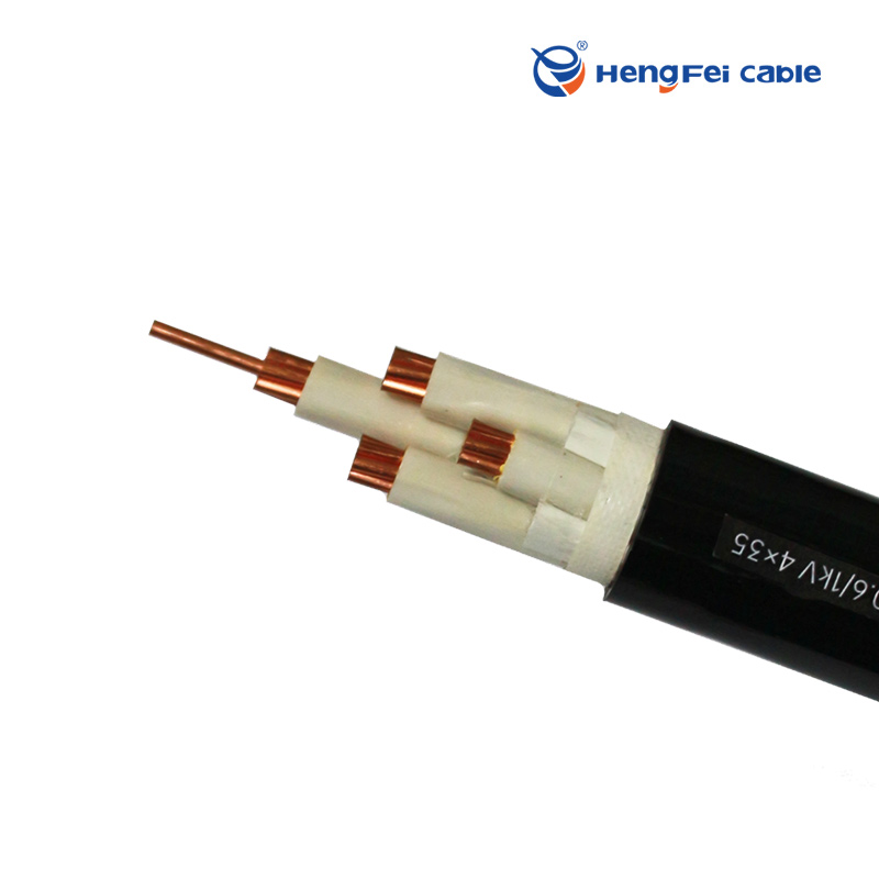 Environmental ceramic silicone rubber fireproof cable