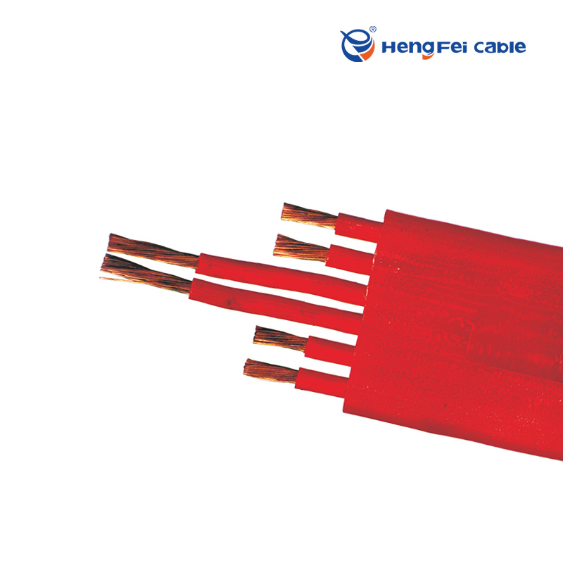 Silicon rubber insulation control cable