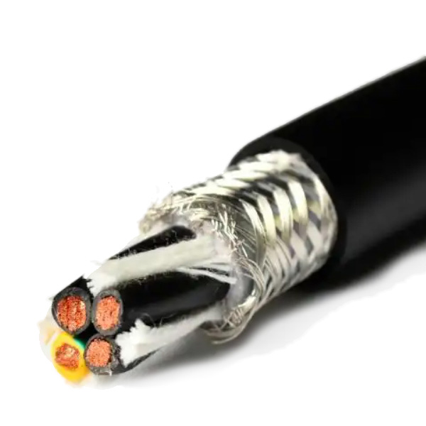 Drag chain power cable